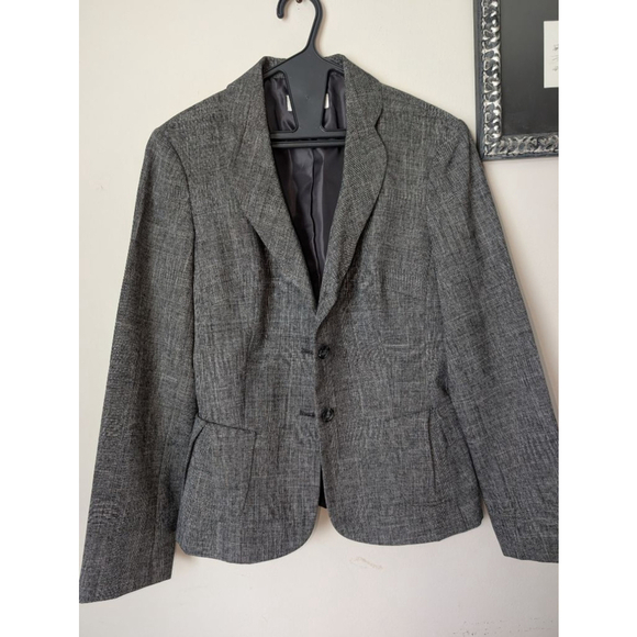 Emily... Jackets & Blazers - Emily Gray Blazer Jacket Size 12 Womens